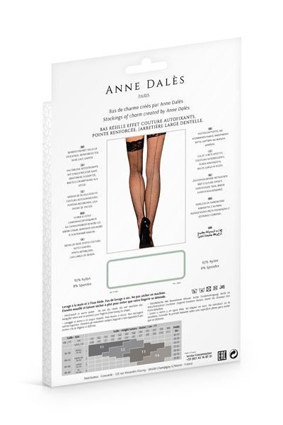 Чулки Anne De Ales CLOE T3 Black