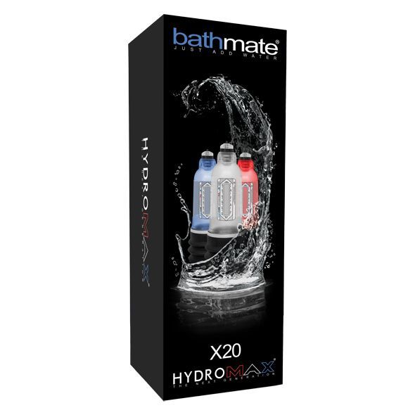 Гидропомпа Bathmate Hydromax 5 Clear (X20), для члена длиной от 7,5 до 12,5см, диаметр до 4,5см