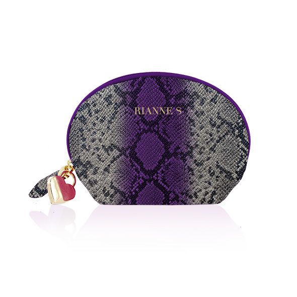 Вибратор для точки G Rianne S: Boa Mini Purple, 10 режимов работы, медицинский силикон