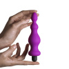 Анальная пробка с вибрацией Adrien Lastic Bullet Amuse Purple, макс. диаметр 3,9см || 