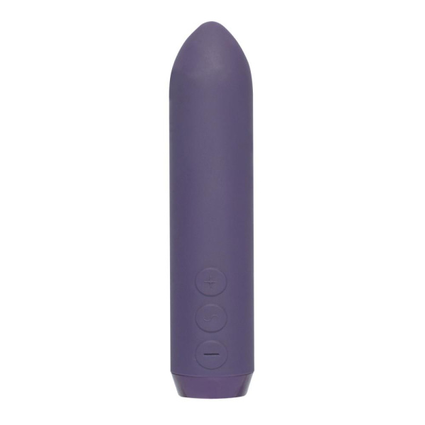 Минивибратор Je Joue - Classic Bullet Vibrator Purple с глубокой вибрацией и фиксацией на палец