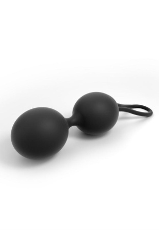 Вагинальные шарики Dorcel Dual Balls Black, диаметр 3,6см, вес 55гр || 