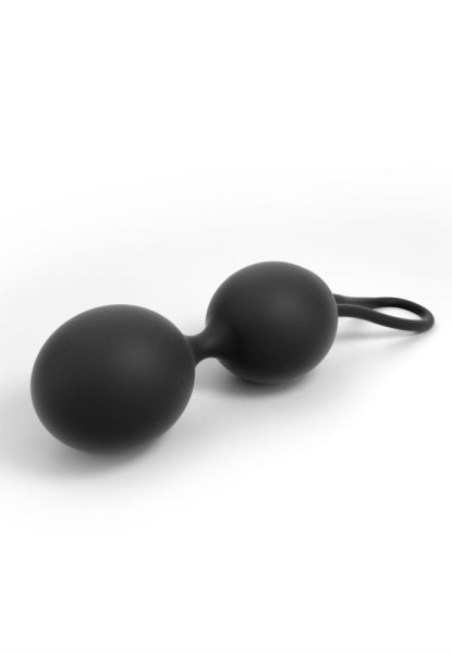 Вагинальные шарики Dorcel Dual Balls Black, диаметр 3,6см, вес 55гр