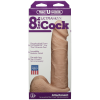 Фаллоимитатор Doc Johnson Vac-U-Lock - 8 Inch ULTRASKYN Cock White, диаметр 5,1см || 