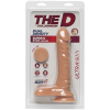 Фаллоимитатор Doc Johnson The D - Super D - 8 Inch With Balls - ULTRASKYN, диаметр 5,1см || 