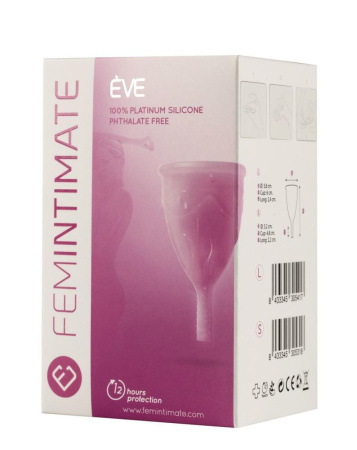 Менструальная чаша Femintimate Eve Cup размер S, диаметр 3,2см || 