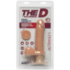 Фаллоимитатор Doc Johnson The D - Perfect D - Vibrating 7 Inch With Balls - ULTRASKYN, диаметр 4,5см || 