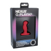 Вибромассажер простаты Nexus G-Play Plus S Red, макс диаметр 2,3 см, перезаряжаемый || 