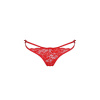 Трусики с завязочками по бокам WARDA THONG red L/XL - Passion Exclusive || 