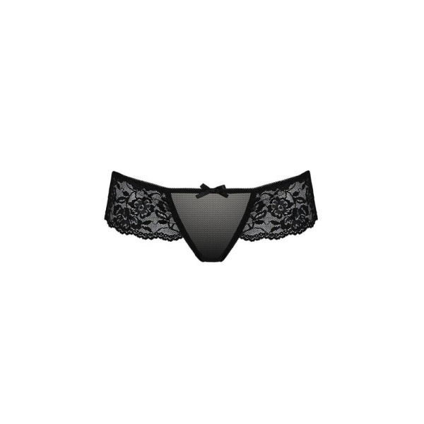 Трусики ABLA THONG black S/M - Passion Exclusive