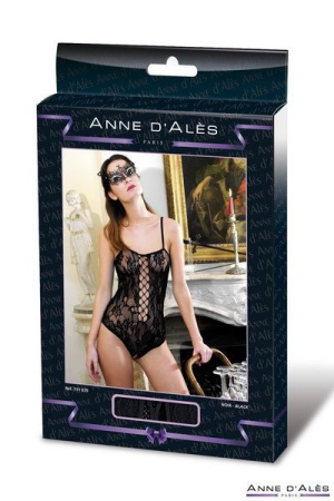 Боди-сетка Anne De Ales BAROQUE Black S/M || 