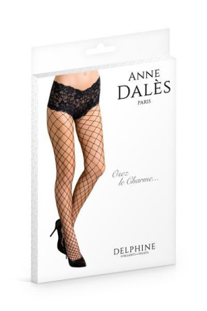 Чулки Anne De Ales DELPHINE T2 Black || 