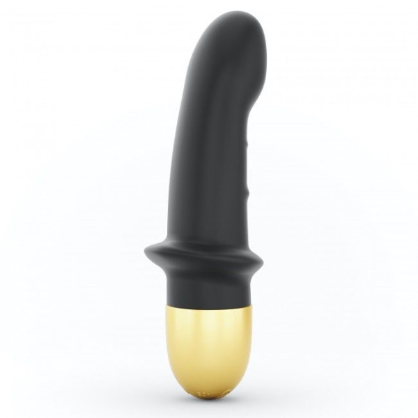 Вибратор Dorcel Mini Lover Black 2.0 перезаряжаемый, для точки G и массажа простаты