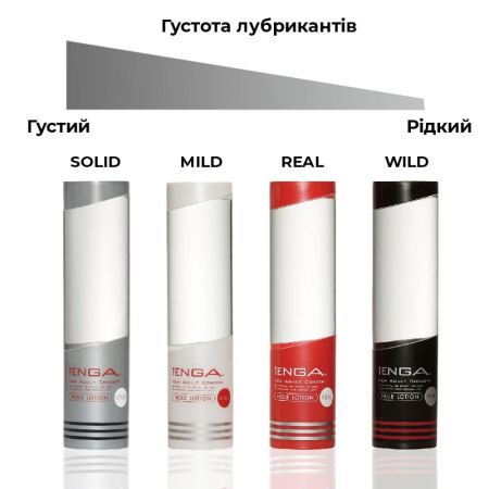 Ультрагустой лубрикант Tenga Hole Lotion Solid (170 мл) на водной основе, универсальный || 