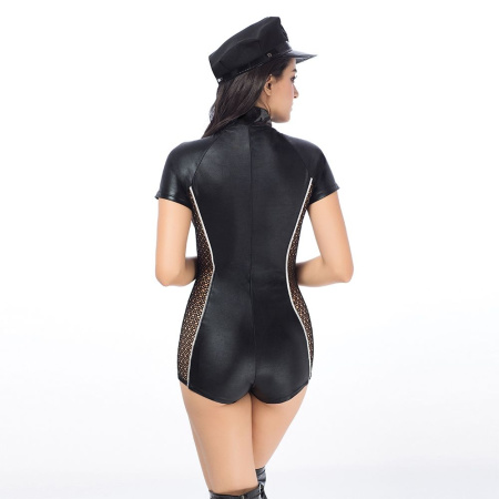 Эротический костюм полицейской "Строгая Лекси" One Size Black || 