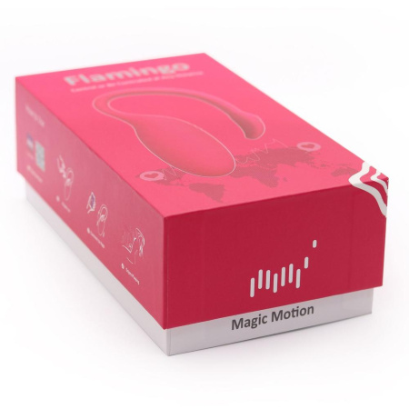 Смарт-виброяйцо Magic Motion Flamingo со стимулятором клитора, 3 вида упражнений Кегеля || 