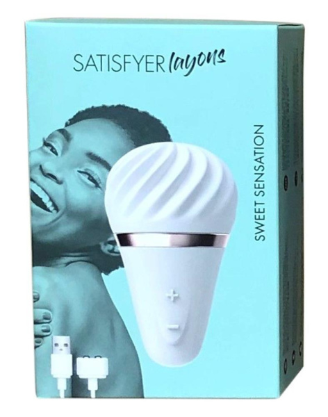 Мощный вибратор Satisfyer Lay-On - Little Wand, водонепроницаемый,15 режимов работы