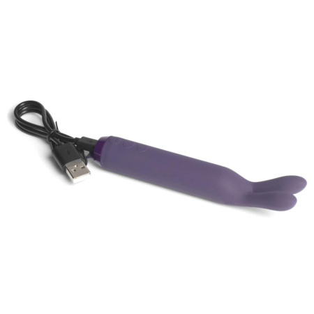 Вибратор с ушками Je Joue - Rabbit Bullet Vibrator Purple, глубокая вибрация || 