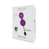 Вагинальные шарики с вибрацией Adrien Lastic Kegel Vibe Purple, диаметр 3,7см || 