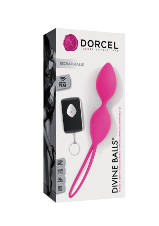 Вагинальные шарики Dorcel Divine Balls, диаметр 3,5 см, масса 91г || 