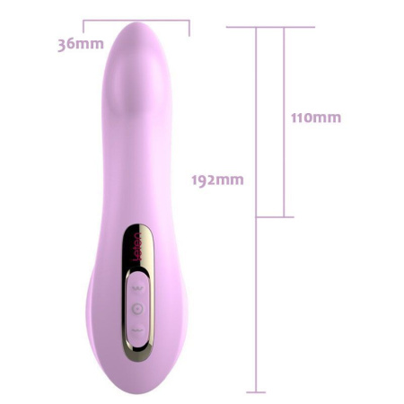 Вакуумный вибратор 3-в-1 Leten Sucking Vibrator (вакуум, вибрация, массажные движения язычка) || 