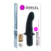 Вибратор Dorcel Mini Lover Black с ограничителем, для точки G и массажа простаты || 