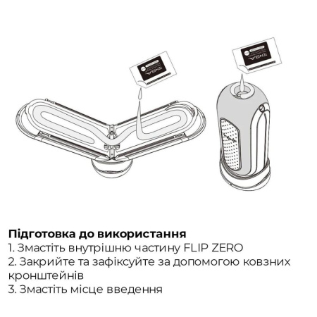 Вибромастурбатор Tenga Flip Zero Electronic Vibration White, изменяемая интенсивность, раскладной || 