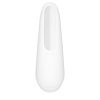 Вакуумный клиторальный стимулятор Satisfyer Curvy 1+ White с управлением через интернет || 
