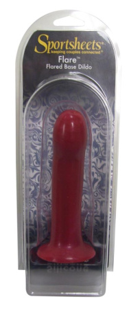 Насадка для страпона Sportsheets Silicone Dildo Flare, диаметр 3,3см || 