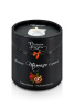 Массажная свеча Plaisirs Secrets Pomegranate (80 мл) подарочная упаковка, керамический сосуд || 