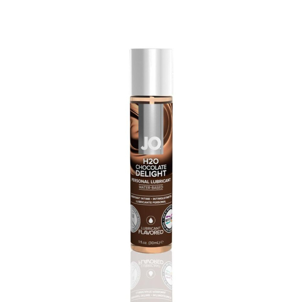 Смазка на водной основе System JO H2O — Chocolate Delight (30 мл) без сахара, растительный глицерин