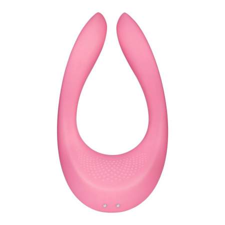 Вибратор для пар Satisfyer Endless Joy Pink, 3 независимых мотора, многофункциональный || 