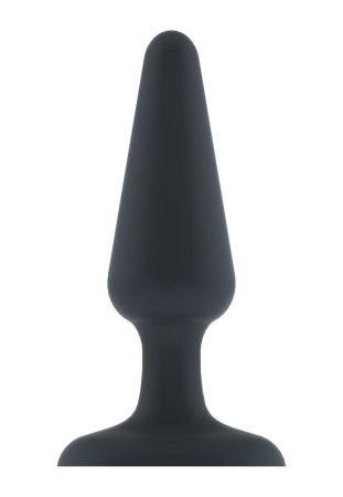 Анальная пробка с вибрацией Dorcel Best Vibe Plug M, макс. диаметр 4,1см, soft-touch силикон