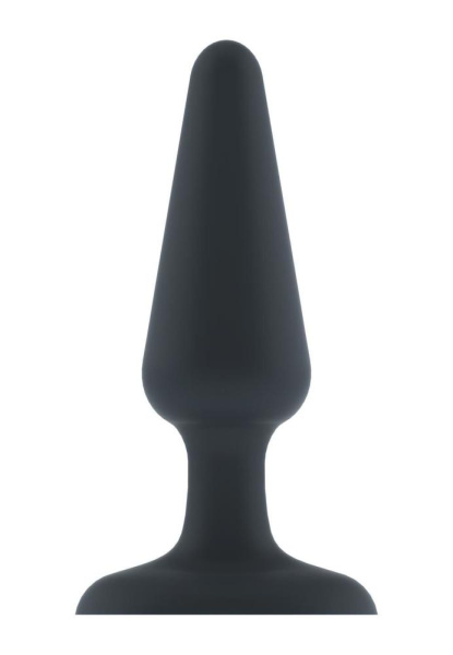 Анальная пробка с вибрацией Dorcel Best Vibe Plug M, макс. диаметр 4,1см, soft-touch силикон