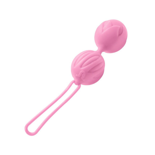 Вагинальные шарики Adrien Lastic Geisha Lastic Balls Mini Pink (S), диаметр 3,4 см, масса 85 г