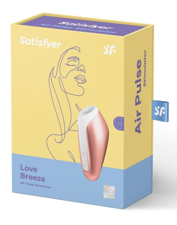 Миниатюрный вакуумный стимулятор Satisfyer Love Breeze Copper || 