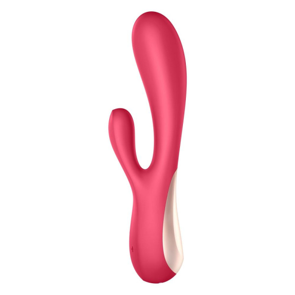 Смарт вибратор-кролик Satisfyer Mono Flex Red, 2 мотора, управление через интернет