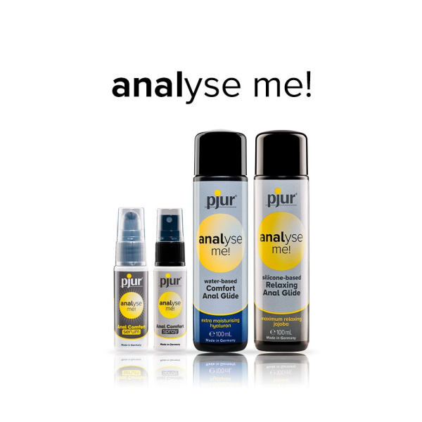 Анальная смазка pjur analyse me! Relaxing jojoba silicone 250 мл на силиконовой основе с жожоба