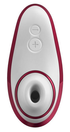 Вакуумный клиторальный стимулятор Womanizer Liberty Red, магнитная крышка, 2 насадки || 