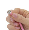 Роскошные вагинальные шарики PILLOW TALK - Frisky Pink с кристаллом, диаметр 3,2см, вес 49-75гр || 