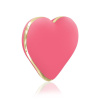 Вибратор-сердечко Rianne S: Heart Vibe Coral, 10 режимов, медицинский силикон, подарочная упаковка || 