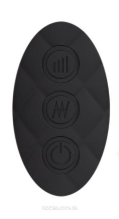 Мини-вибромассажер Dorcel Wand Wanderful Black мощный, водонепроницаемый, 18 режимов работы || 