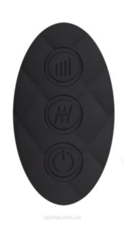 Мини-вибромассажер Dorcel Wand Wanderful Black мощный, водонепроницаемый, 18 режимов работы || 