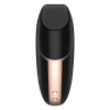 Вакуумный клиторальный стимулятор Satisfyer Love Triangle Black с управлением через интернет || 