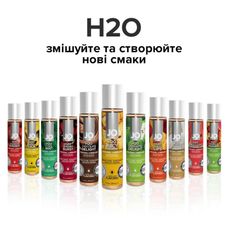 Смазка на водной основе System JO H2O — Juicy Pineapple (30 мл) без сахара, растительный глицерин || 