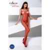 Бодистокинг Passion BS071 red, комбинезон на бретелях || 