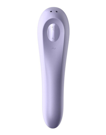 Смарт-вибратор и вакуумный стимулятор 2в1 Satisfyer Dual Pleasure Mauve || 