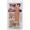 Фаллоимитатор Doc Johnson The D - Perfect D - Vibrating 8 Inch With Balls - ULTRASKYN, диаметр 5,1см || 