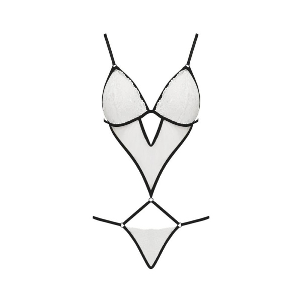 Распродажа!!! Боди монокини ORIHIME BODY white L/XL - Passion