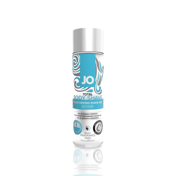 Гель для бритья System JO TOTAL BODY - Anti-bump Intimate Shaving Gel (240 мл) увлажняющий